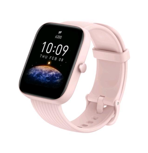 AMAZFIT BIP 3 PRO SMARTWACH 1.69" TFT BLUETOOTH MONITORAGGI FINO A 60 TIPI DI ATTIVITA GPS SATELITARE ITALIA PINK